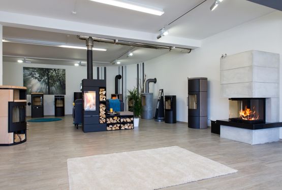 Kaminzauber Ausstellungsbereich in Hattstedt